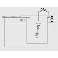 Blanco Zenar XL 6 S Compact (серый беж, с клапаном-автоматом) Image #4
