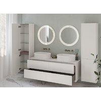 Belux Зеркало Джаз В 65 (1, белый глянцевый) Image #3