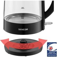 Электрический чайник Sencor SWK 2711BK - Превью изображения №4 — Интернет-магазин Your Sale