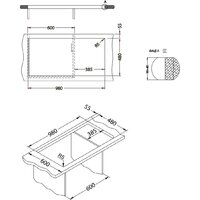 Кухонная мойка Alveus Cadit 50 1140595 - Превью изображения №3 — Интернет-магазин Your Sale