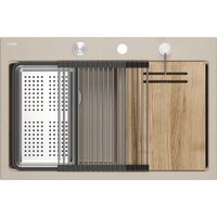 Кухонная мойка Quadron HQC7650U2_BS - Превью изображения №2 — Интернет-магазин Your Sale