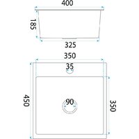 Кухонная мойка Rea Leo 40 ZLE-06001 - Превью изображения №8 — Интернет-магазин Your Sale