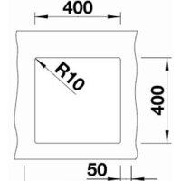 Blanco Subline 400-U 525990 (черный) Image #3
