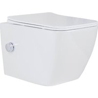 Roxen Cube Bidet One Rimless 6 в 1 StounFix Dual Fresh 506235 (кнопка: белый глянец) Image #5