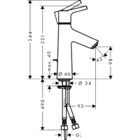Hansgrohe Talis S 72020000 Image #2