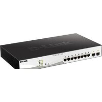 Управляемый коммутатор 2-го уровня D-Link DGS-1210-10MP/F3A - Превью изображения №2 — Интернет-магазин Your Sale