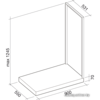 Falmec Europa Fasteel Island 90 800 м3/ч (нержавеющая сталь) Image #9