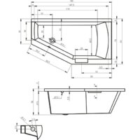 Riho Geta 160x90R (без ножек) Image #2