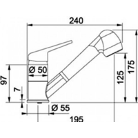 Franke Novara-Plus Pull Out 115.0470.665 (бежевый) Image #2
