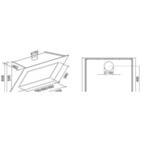 Falmec Quasar Design 120 800 м3/ч (белый) Image #2