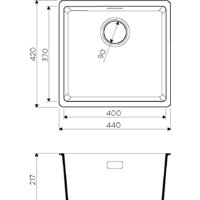 Omoikiri Kata 44-U BE Image #2