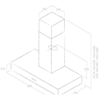 Elica Spot Urban Zinc/A/90 Image #5