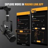 Проводной микрофон Maono PD400X - Превью изображения №4 — Интернет-магазин Your Sale