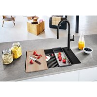 Кухонная мойка Franke Kanon KNG PRO 110-62 125.0749.672 (черный матовый) - Превью изображения №3 — Интернет-магазин Your Sale