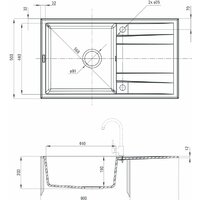 Deante Eridan ZQE S113 (серый металлик) Image #2