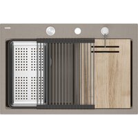 Кухонная мойка Quadron HQC7650U4_BS - Превью изображения №3 — Интернет-магазин Your Sale