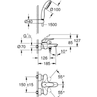 Grohe Eurostyle 2372930A Image #2
