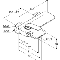 Kludi Balance 524458775 (черный матовый) Image #4