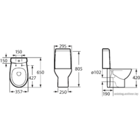 Roca Victoria Nord (A342ND7000+A341ND0000+ZRU9000023) с бел. крышк. Image #2