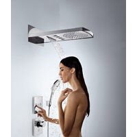 Смеситель без скрытого механизма Hansgrohe ShowerSelect Highfow 15761000 - Превью изображения №3 — Интернет-магазин Your Sale