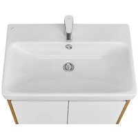 Акватон Тумба под умывальник Сканди Doors 70 1A278901SDZ90 (белый/дуб рустикальный) Image #2