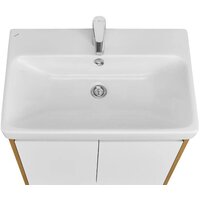 Акватон Тумба под умывальник Сканди Doors 70 1A278901SDZ90 (белый/дуб рустикальный) Image #4