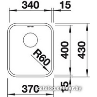Blanco Supra 340-U (с клапаном-автоматом) [518200] Image #2