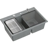 Кухонная мойка Quadron HQC7650U5_BS - Превью изображения №2 — Интернет-магазин Your Sale