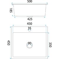 Кухонная мойка Rea Leo 50 ZLE-06005 - Превью изображения №9 — Интернет-магазин Your Sale