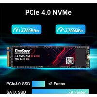 SSD KingSpec PCle 4.0 XF Series 512GB - Превью изображения №5 — Интернет-магазин Your Sale