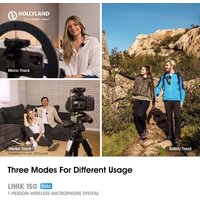 Радиосистема Hollyland LARK 150 Solo (черный) - Превью изображения №12 — Интернет-магазин Your Sale