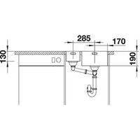 Blanco Andano 340/180-IF/A (с клапаном-автоматом) Image #4