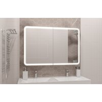 Континент Шкаф с зеркалом Avenue Led 120х80 Image #10