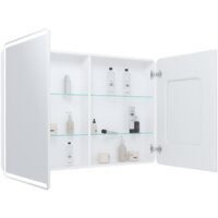 Континент Шкаф с зеркалом Avenue Led 120х80 Image #24