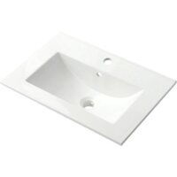 ЗОВ Тумба с умывальником Дион 70 D70LWP0M9003MKV5-OL70 (белый матовый) Image #2