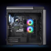 Система жидкостного охлаждения для процессора Thermaltake TH240 V2 ARGB CL-W361-PL12SW-A - Превью изображения №6 — Интернет-магазин Your Sale