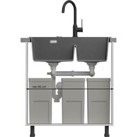 Кухонная мойка Quadron HQC7650U7_BS - Превью изображения №17 — Интернет-магазин Your Sale