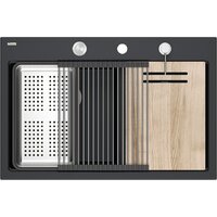Кухонная мойка Quadron HQC7650U7_BS - Превью изображения №4 — Интернет-магазин Your Sale