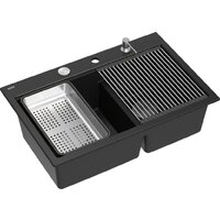Кухонная мойка Quadron HQC7650U7_BS - Превью изображения №2 — Интернет-магазин Your Sale
