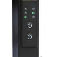 Granula Квадро Вертикаль 15х120 (терморегулятор с таймером, черный) Image #2