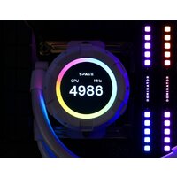 Система жидкостного охлаждения для процессора ID-Cooling Space SL360 XE WHITE - Превью изображения №10 — Интернет-магазин Your Sale