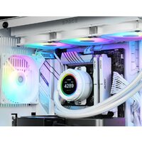 Система жидкостного охлаждения для процессора ID-Cooling Space SL360 XE WHITE - Превью изображения №11 — Интернет-магазин Your Sale