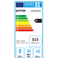 Холодильник Gorenje NRK6201PW4 - Превью изображения №3 — Интернет-магазин Your Sale