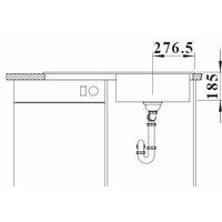 Blanco Zenar XL 6 S 524177 (черный, левая, с клапаном-автоматом) Image #4