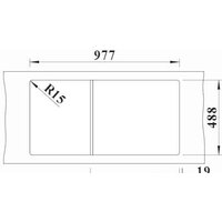 Blanco Zenar XL 6 S 524177 (черный, левая, с клапаном-автоматом) Image #3