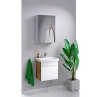 Aqwella Тумба под умывальник Smart 50 SRT0105DB (дуб балтийский) Image #2