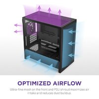 Корпус NZXT H3 Flow CC-H31FB-01 - Превью изображения №4 — Интернет-магазин Your Sale