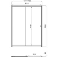 Душевая дверь Triton Слайд 120 - Превью изображения №7 — Интернет-магазин Your Sale