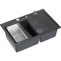 Кухонная мойка Quadron HQC7650U8_BS - Превью изображения №5 — Интернет-магазин Your Sale