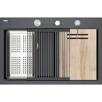 Кухонная мойка Quadron HQC7650U8_BS - Превью изображения №2 — Интернет-магазин Your Sale